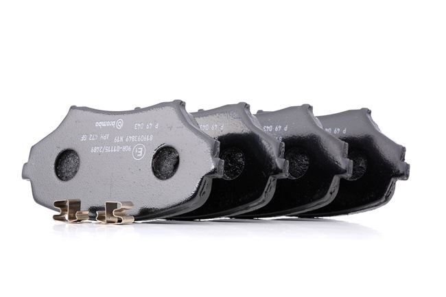 Jarrupalat, levyjarru BREMBO P 49 043 sopivat MAZDA halvalla