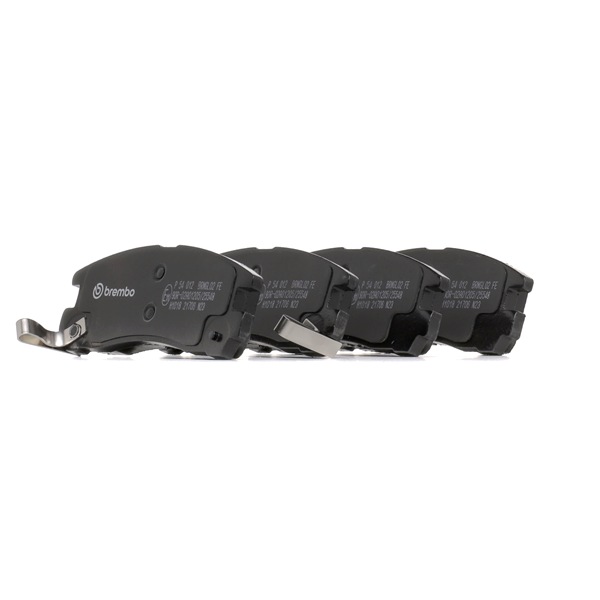 BREMBO P 54 012 Juego de pastillas de freno Mitsubishi Galant 6 Familiar traseras y delanteras