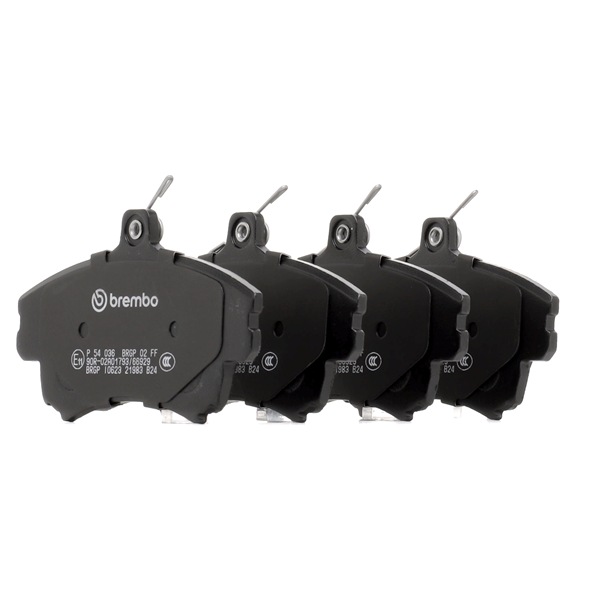 BREMBO P 54 036 preço Pastilhas de travão SMART