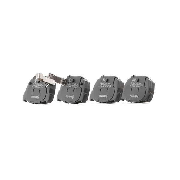 Купить BREMBO Комплект тормозных колодок, дисковый тормоз P 56 010