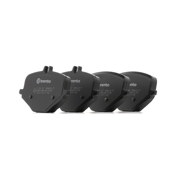 A0004201506 OE BREMBO Комплект тормозных колодок, дисковый тормоз P 50 167