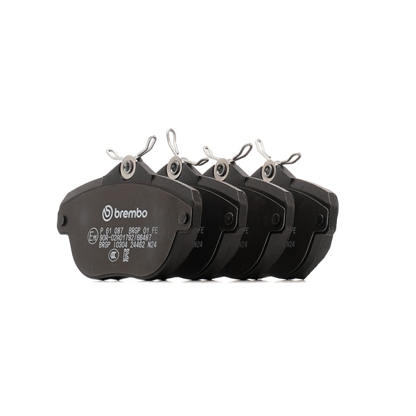 BREMBO 1617277480 Jarrupalat, levyjarru P 61 087