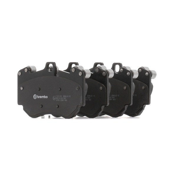 4E0698151P OE BREMBO Brake pad set P 65 016