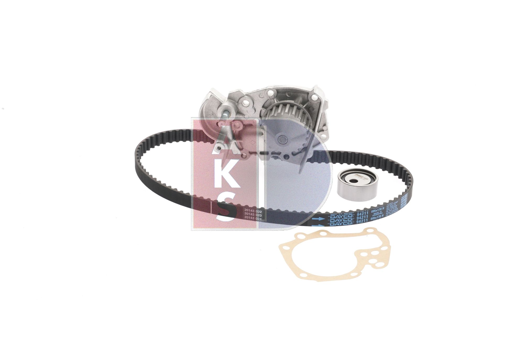 AKS DASIS 570254N Zahnriemensatz Renault 19 I 1.4 Cat 58 PS Benzin 1992