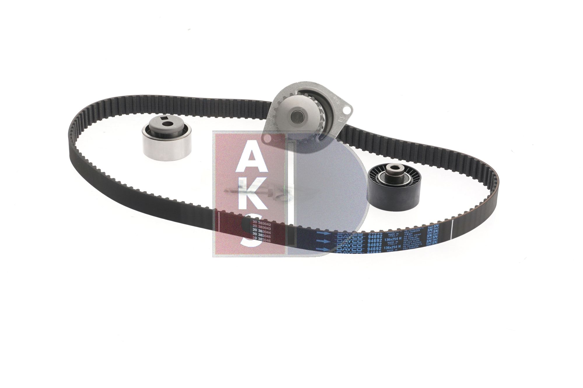 AKS DASIS 570262N Kit de distribution + pompe à eau Peugeot 106 5 Portes 1.5 D Diesel 58 CV 1996 prix