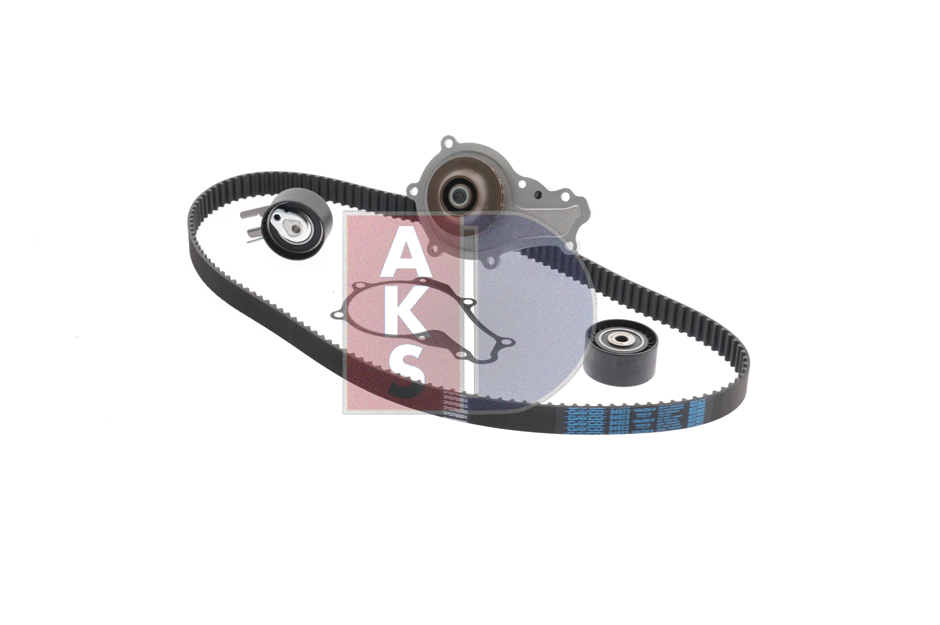 AKS DASIS 570266N Vandpumpe + tandremssæt PEUGEOT 206 SW (2E/K) 1.4 HDi Diesel 68 HK 2007 pris