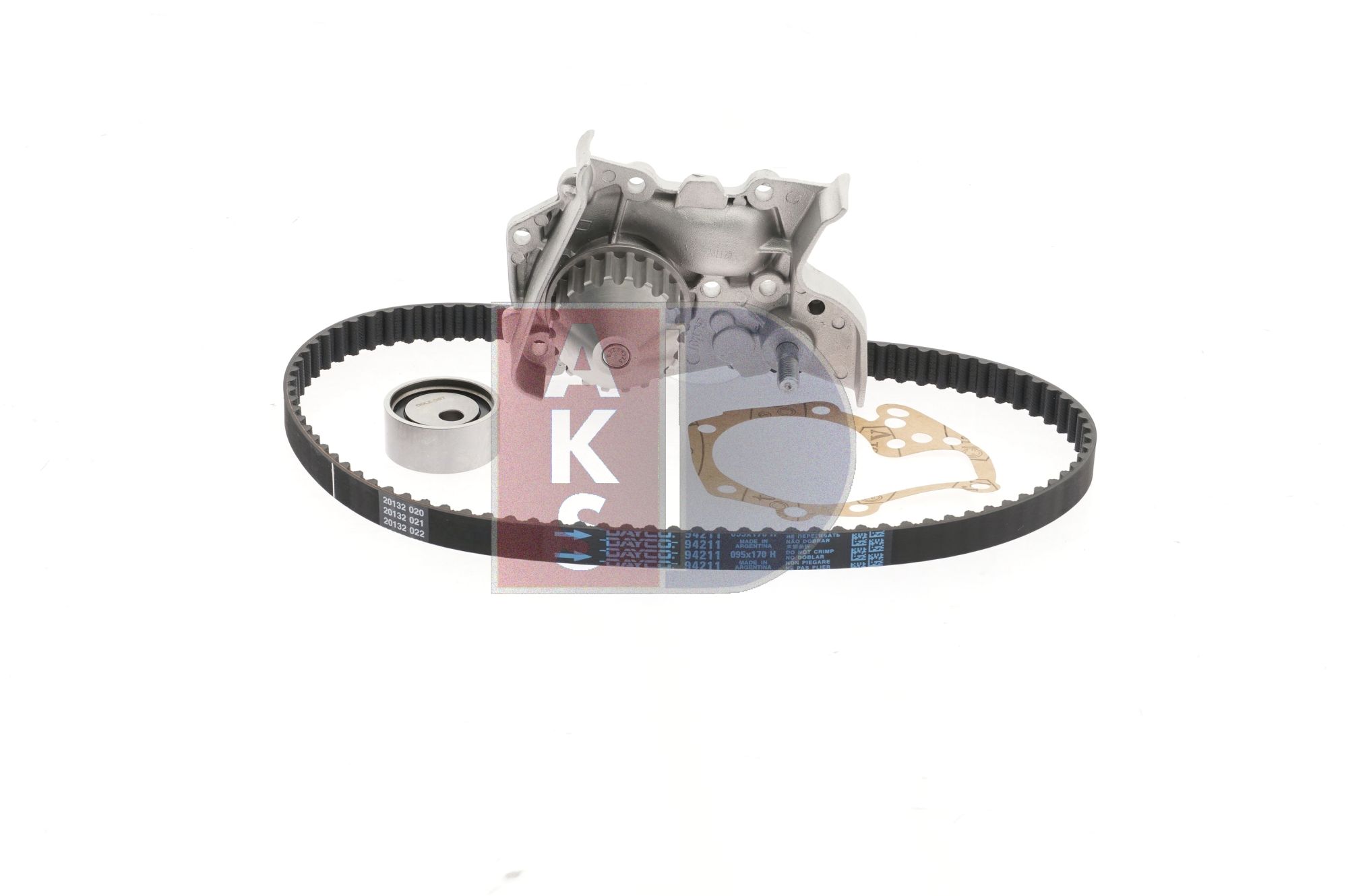 AKS DASIS 570268N Vandpumpe + tandremssæt Renault Clio 2 1.4 (B/CB0C, B/CB0S) Benzin 75 HK 2000 pris