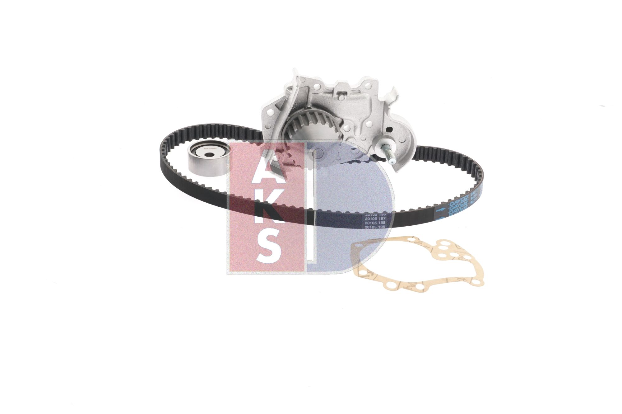 AKS DASIS Kit de pompe à eau et courroie de distribution Renault KANGOO 570269N
