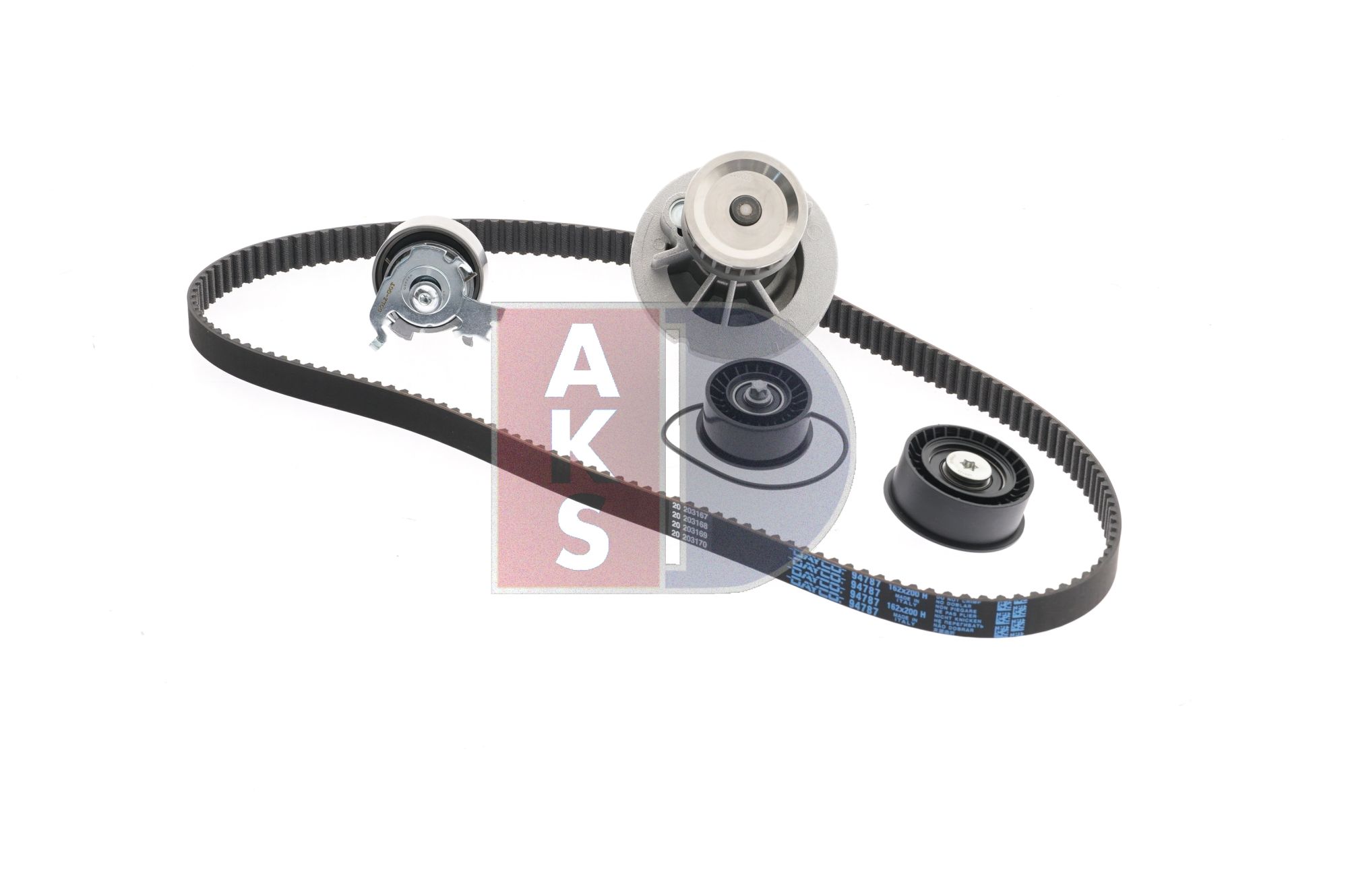 AKS DASIS 570321N Pompe à eau + kit de distribution OPEL Vectra C Caravan (Z02) 1.6 16V (F35) Essence 100 CV 2005 prix