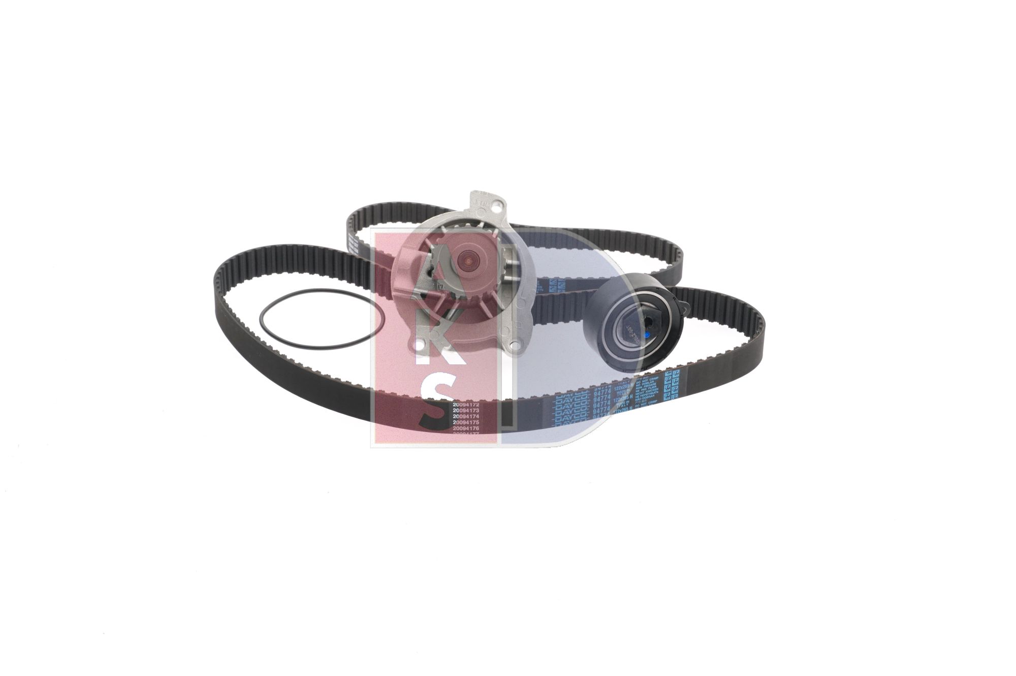 AKS DASIS 570327N Wasserpumpe + Zahnriemensatz VW Transporter IV Bus (70B, 70C, 7DB, 7DK, 70J, 70K, 7DC, 7DJ) 2.4 D Diesel 78 PS 1992
