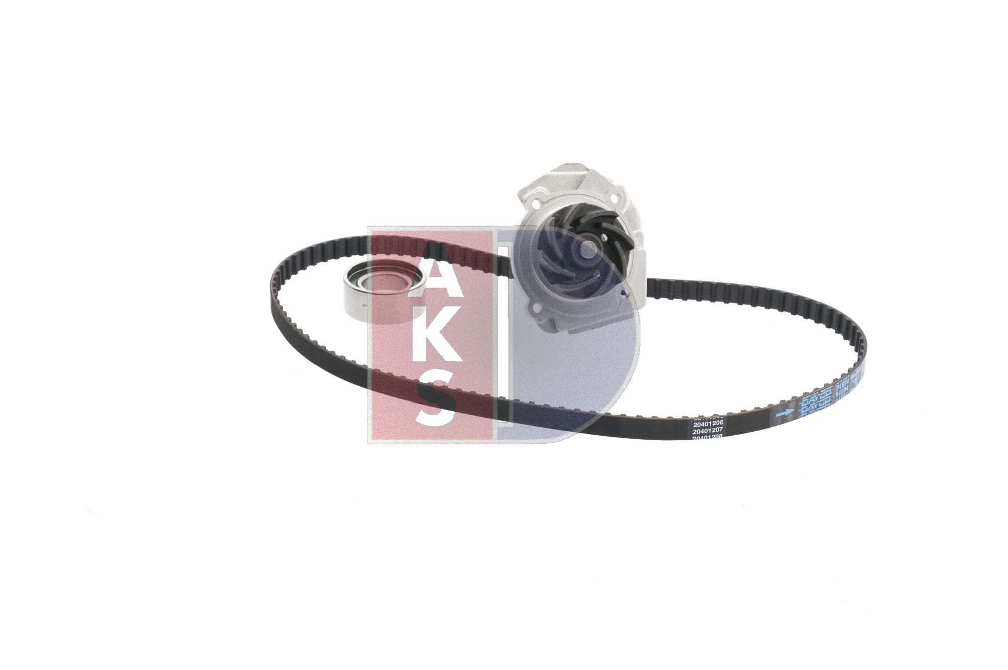 AKS DASIS 570328N Kit de distribution + pompe à eau Fiat Punto 176 1.2 60 58 CV Essence 1999