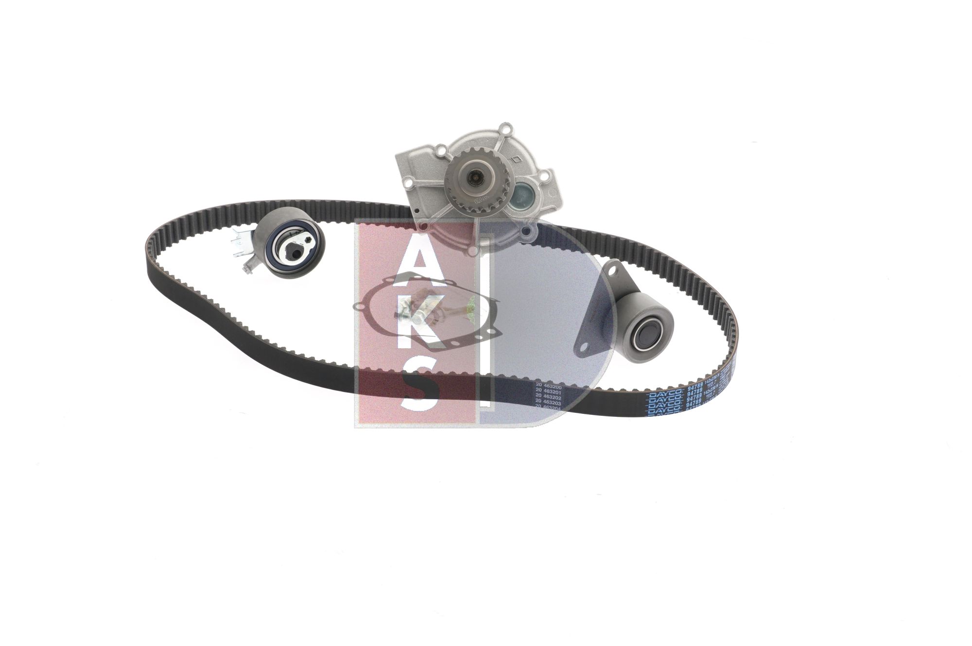 AKS DASIS 570345N Vodna črpalka+kit zobatega jermena VOLVO V70 II (285) T5 Bencin 260 km 2007