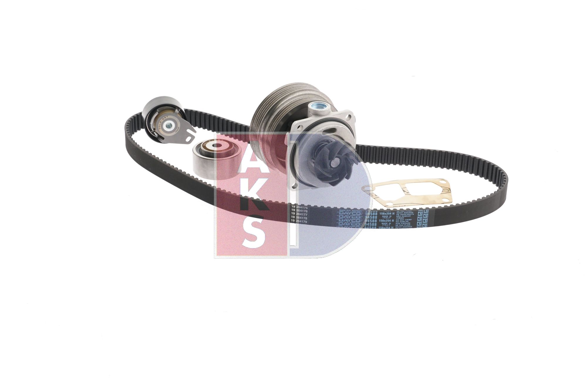 AKS DASIS Kit de pompe à eau et courroie de distribution 570354N