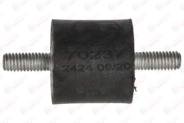 BIRTH 70237 Auspuffhalterung MERCEDES-BENZ MB 100 Pritsche/Fahrgestell (W631) 2.4 D (631.340) Diesel 72 PS 1988