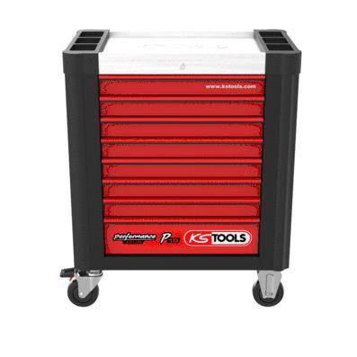 Servante d'atelier KS TOOLS 873.0008 appropriées pour VOLKSWAGEN, BMW, MERCEDES-BENZ, AUDI, OPEL pas cher