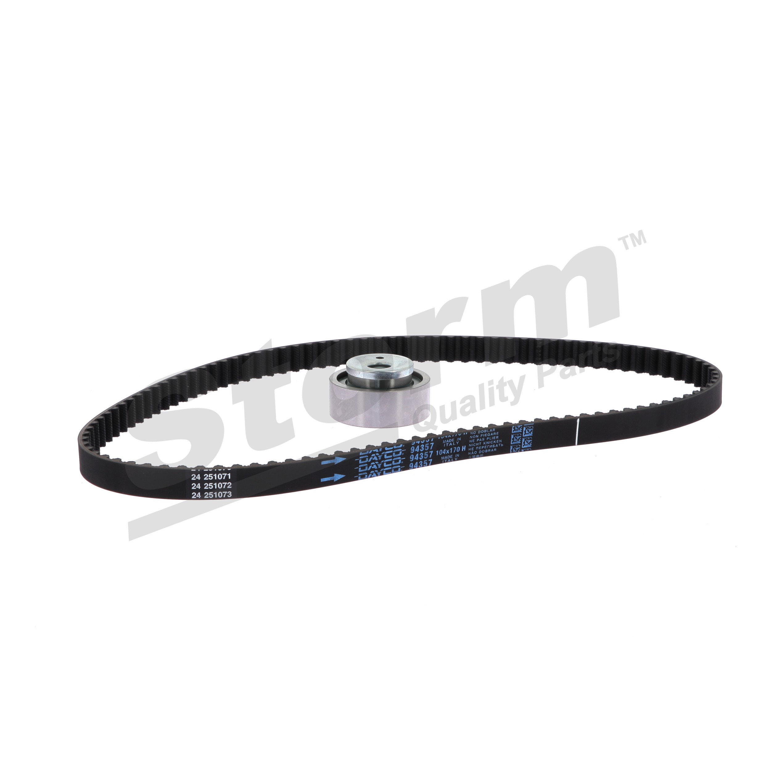 STORM QUALITY PARTS 5550107 Paskirstymo diržas / komplektas Peugeot 309 I 1.1 benzinas 54 AG 1989