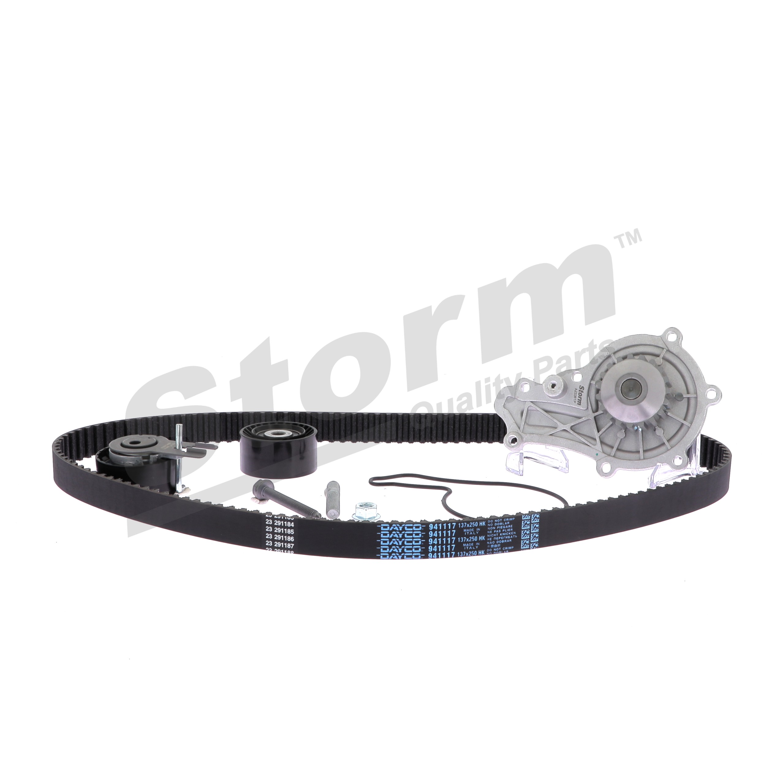 STORM QUALITY PARTS 1855736 Distributieriem set + waterpomp