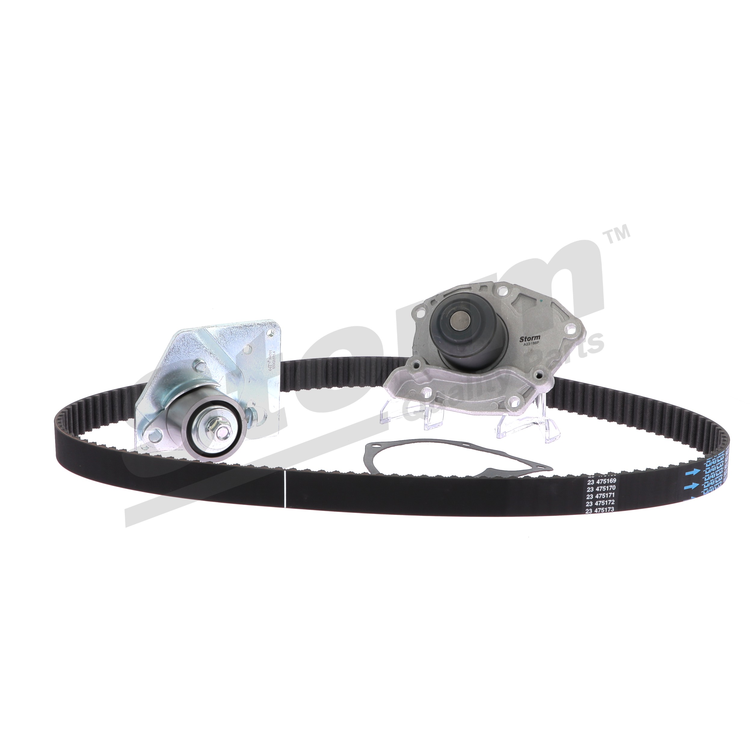 STORM QUALITY PARTS 904509KP Комплект ремня грм + водная помпа RENAULT Megane II Coupé-Cabriolet (EM) 1.9 dCi Дизель 110 л.с. 2006