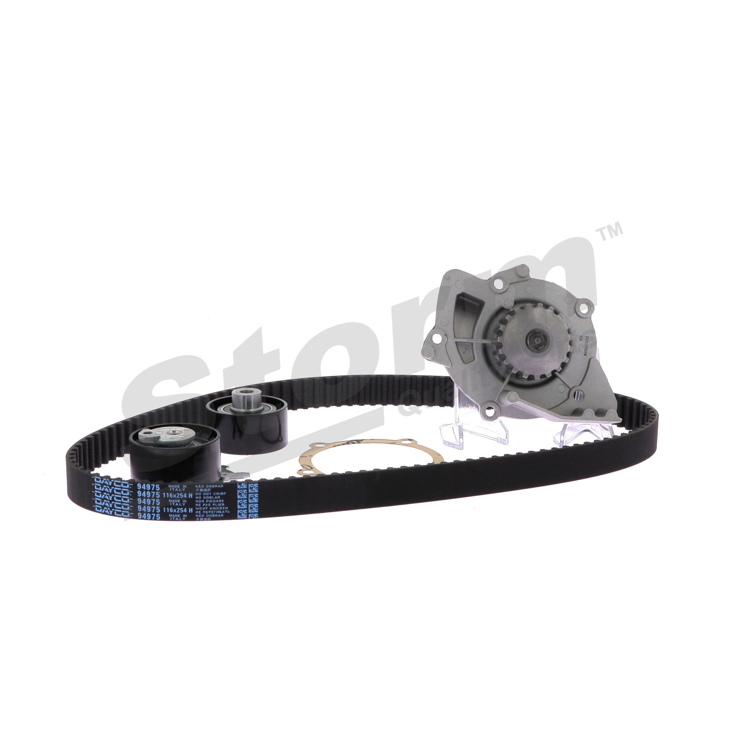 STORM QUALITY PARTS 904595KP Wasserpumpe + Zahnriemensatz VOLVO V50 (545) 2.0 D4 131 PS Diesel 2006