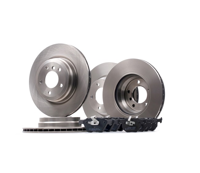 RIDEX 3405B0505 Комплект тормозных дисков и колодок BMW 3 (E90) 323i 2.5 бензин 177 л.с. 2007
