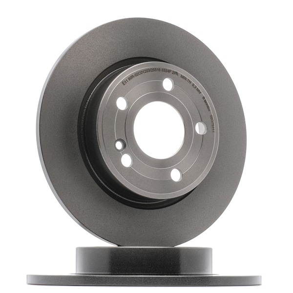BREMBO 08.D758.11 stabdžių diskas MERCEDES-BENZ A Klasė Sedanas (W177)