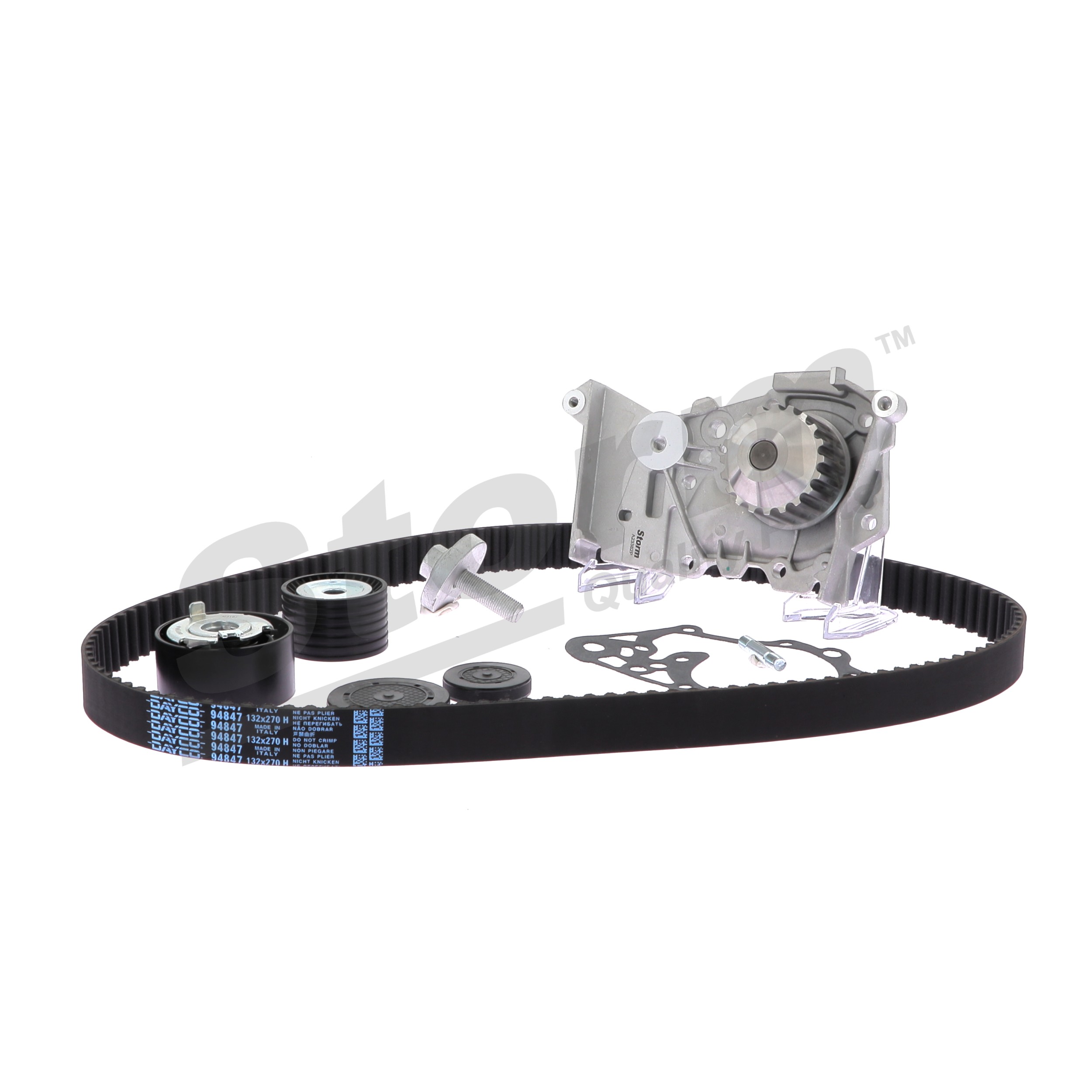 STORM QUALITY PARTS 5550576KP Pompe à eau + kit de distribution Scenic 1 1.6 (JA00, JA16, JA15, JA19, JA1V, JA2B, JA2C, JA0B,... Essence 107 CV 2001 prix