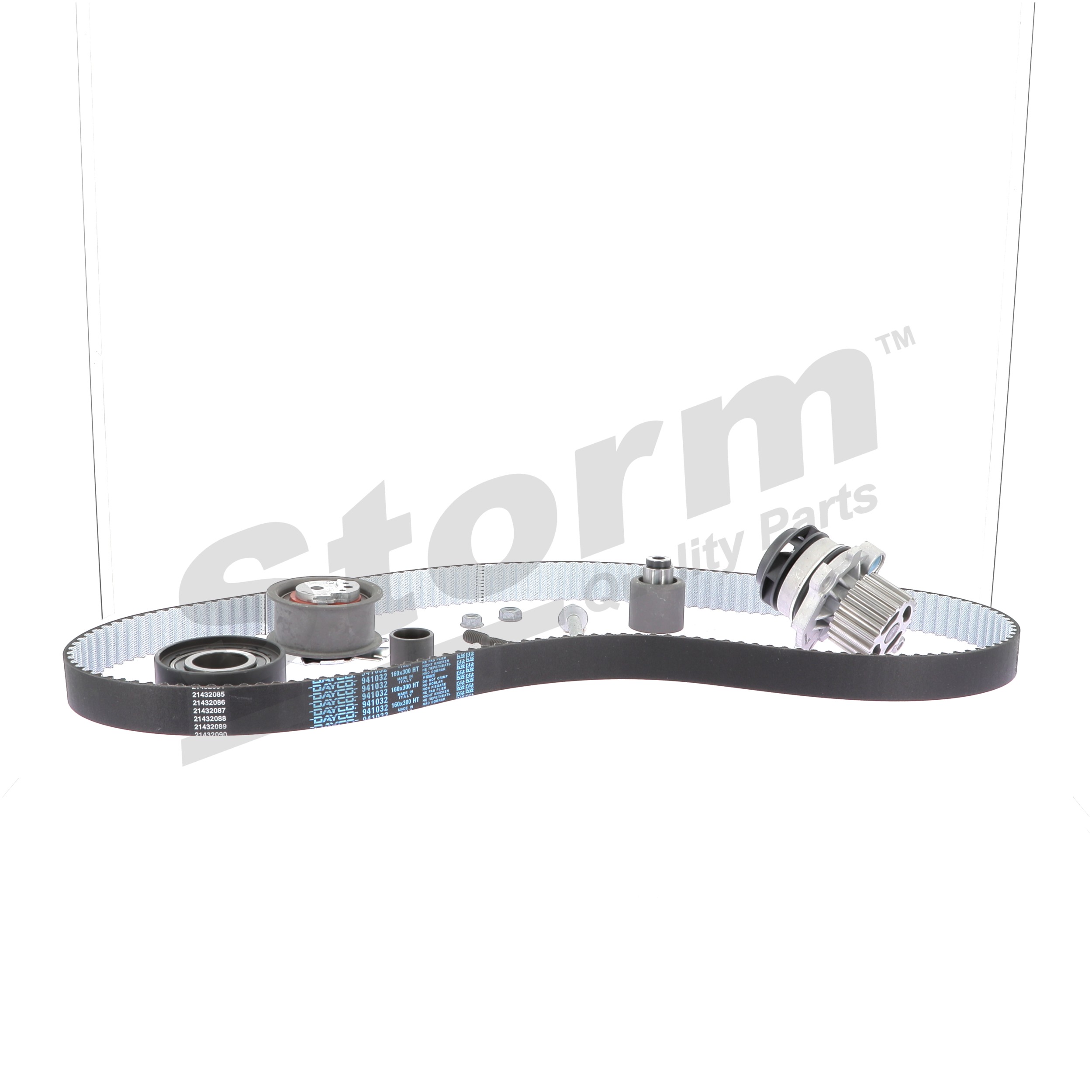 STORM QUALITY PARTS 5550791KP Vandpumpe + tandremssæt Passat B6 3C2 2.0 TDI Diesel 110 HK 2009 pris