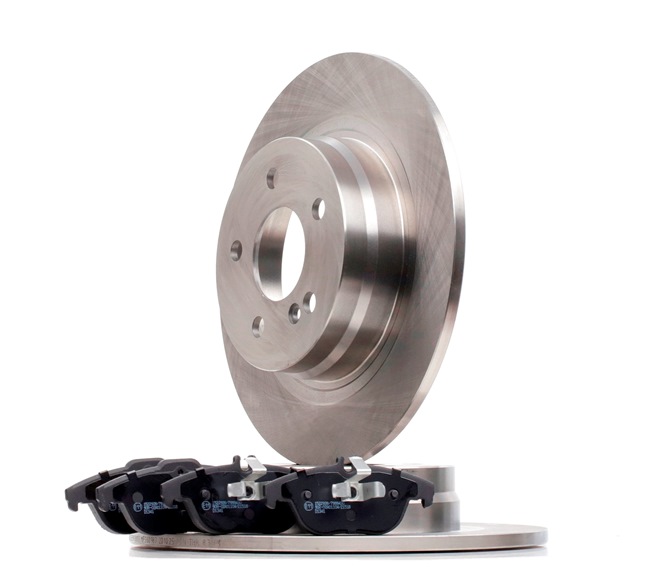 RIDEX 3405B0844 Комплект тормозных дисков и колодок MERCEDES-BENZ C-Klasse Estate (S204) C 220 CDI 2.2 (204.208) Дизель 170 л.с. 2008