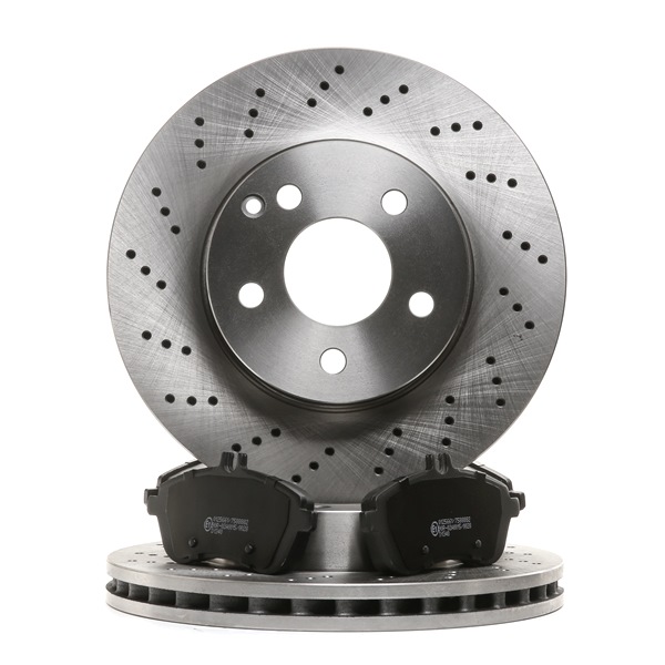 STARK SKBK-10990844 Комплект тормозных дисков и колодок Mercedes S204 C 220 CDI 2.2 (204.208) Дизель 170 л.с. 2007