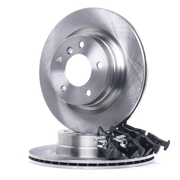 RIDEX 3405B0855 Комплект тормозных дисков и колодок BMW F20 118d 2.0 Дизель 150 л.с. 2019