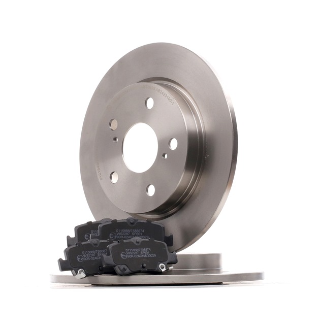 STARK SKBK-10990939 Комплект тормозных дисков и колодок TOYOTA AURIS (NRE15_, ZZE15_, ADE15_, ZRE15_, NDE15_) 2.2 D (ADE157_, ADE151_) Дизель 177 л.с. 2009
