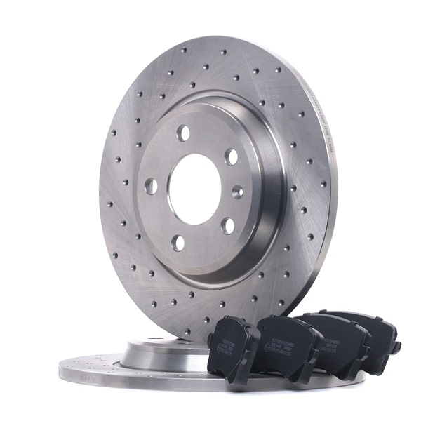 RIDEX 3405B0953 Brake kit Audi A5 B8 Convertible 2.0 TDI quattro Diesel 190 hp 2014 price