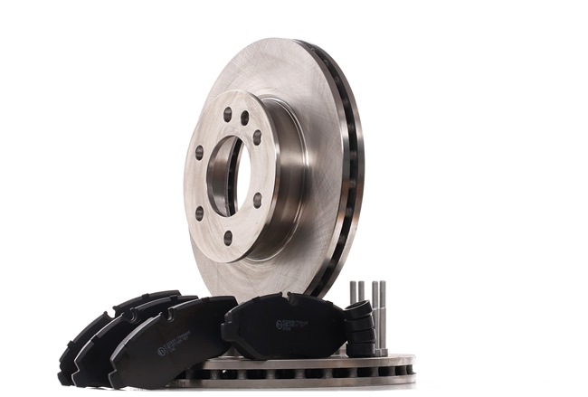 RIDEX 3405B0956 Комплект тормозных дисков и колодок VW Crafter 30-50 Platform/Chassis (2F) 2.0 TDI Дизель 163 л.с. 2015