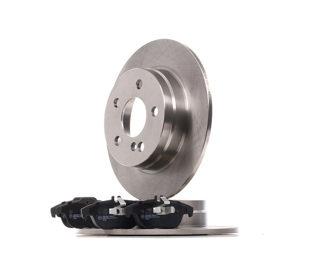 RIDEX 3405B0974 Комплект тормозных дисков и колодок MERCEDES-BENZ C-Klasse Estate (S204) C 200 CDI (204.207) Дизель 136 л.с. 2009