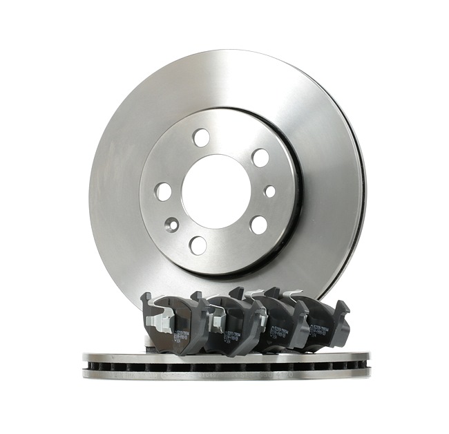 6QD615301 OE RIDEX Комплект тормозов, дисковый тормозной механизм 3405B1019