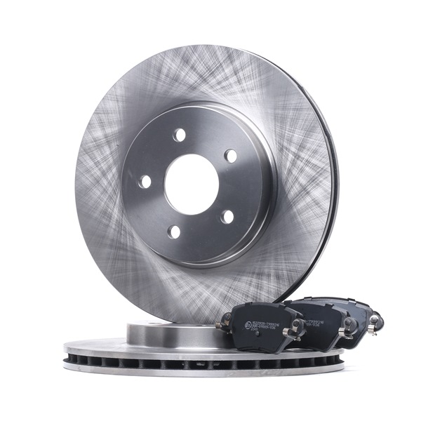 RIDEX 3405B1028 Stabdžių kaladėlės ir diskai JAGUAR X-Type Sedanas (X400) 2.2 D dyzelinas 155 AG 2007