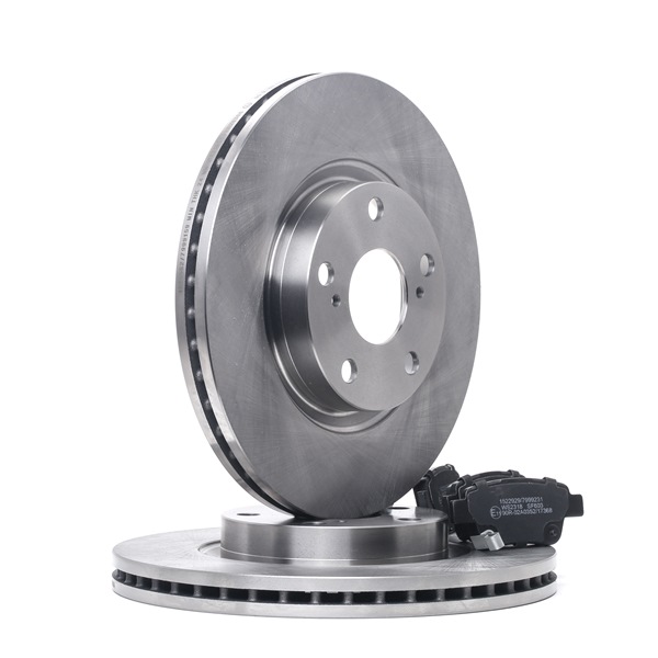 Bremsscheiben und -beläge RIDEX 3405B1047 passend für TOYOTA zum günstigen Preis
