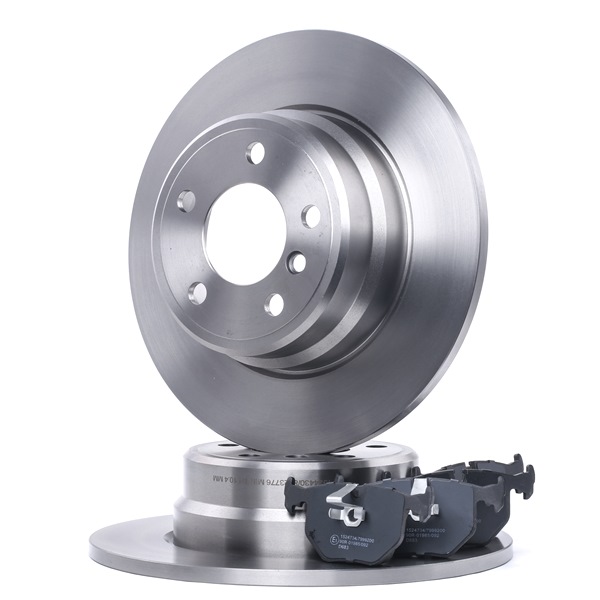 RIDEX 3405B1065 Комплект тормозных дисков и колодок BMW X5 (E53) 3.0 i бензин 231 л.с. 2006