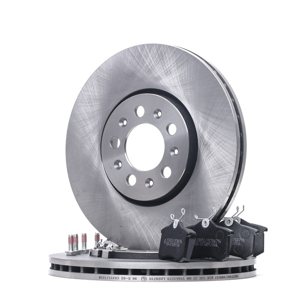 Jarrupalasarja, levyjarru RIDEX 3405B1077 sopivat VW, AUDI, SKODA, SEAT halvalla