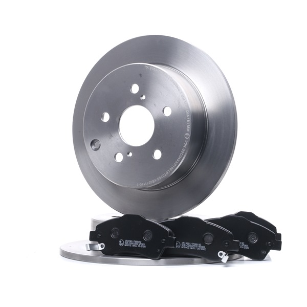 Bremsscheiben und -beläge RIDEX 3405B1080 passend für TOYOTA zum günstigen Preis