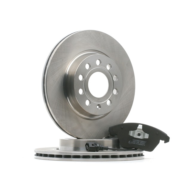 RIDEX 3405B1130 Bremsscheiben und -beläge Golf V Variant 2.0 TDI 131 PS Diesel 2008