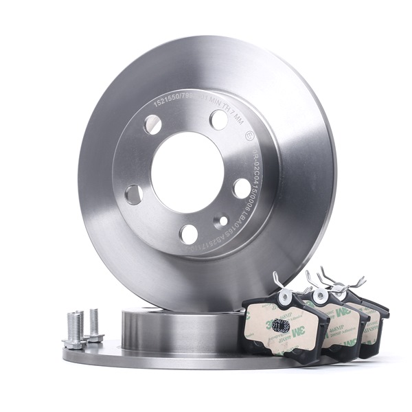 RIDEX 3405B1145 Brake discs and pads SKODA Fabia 1 Combi (6Y5) 1.4 16V Petrol 100 hp 2006 price