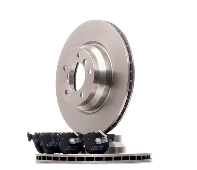 RIDEX 3405B1154 Комплект тормозных дисков и колодок BMW E91 325 i xDrive бензин 218 л.с. 2009