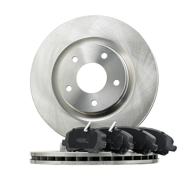 originale Mitsubishi LANCER RIDEX Bremseskiver og bremseklosser 3405B1162