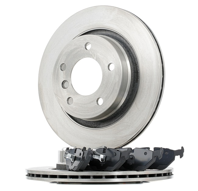 RIDEX 3405B1185 Bromsskivor och bromsbelägg BMW 3 Touring (E46) 320i 2.2 Bensin 170 hk 2001 pris