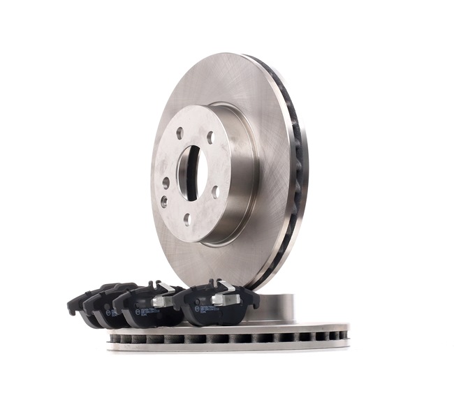 RIDEX 3405B1407 Комплект тормозных дисков и колодок Mercedes S204 C 220 CDI 2.2 (204.208) Дизель 170 л.с. 2007