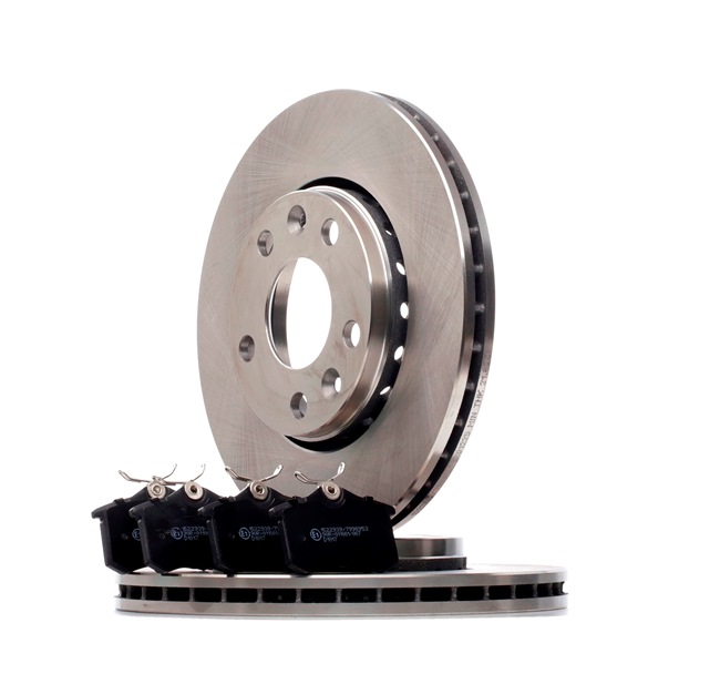 Brake discs and pads set RIDEX 3405B1413 suitable for RENAULT at cheap price