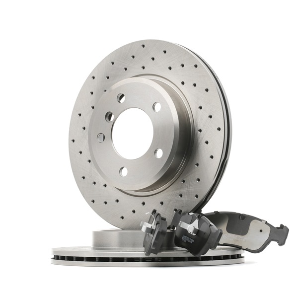 RIDEX 3405B1415 Brake kit 3 Touring (E46) 323i 2.5 Petrol 170 hp 1999 price