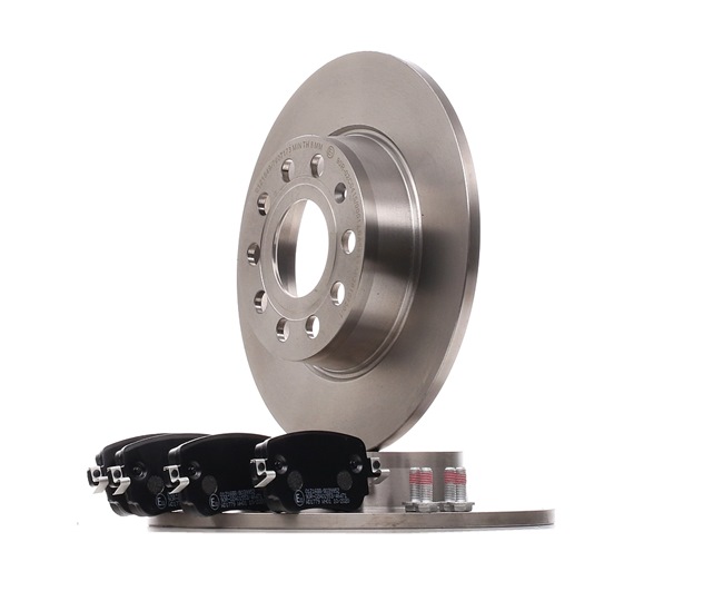 STARK SKBK-10991429 Jarrupalat ja -levyt Skoda Octavia 3 2.0 TDI Diesel 143 hv 2012