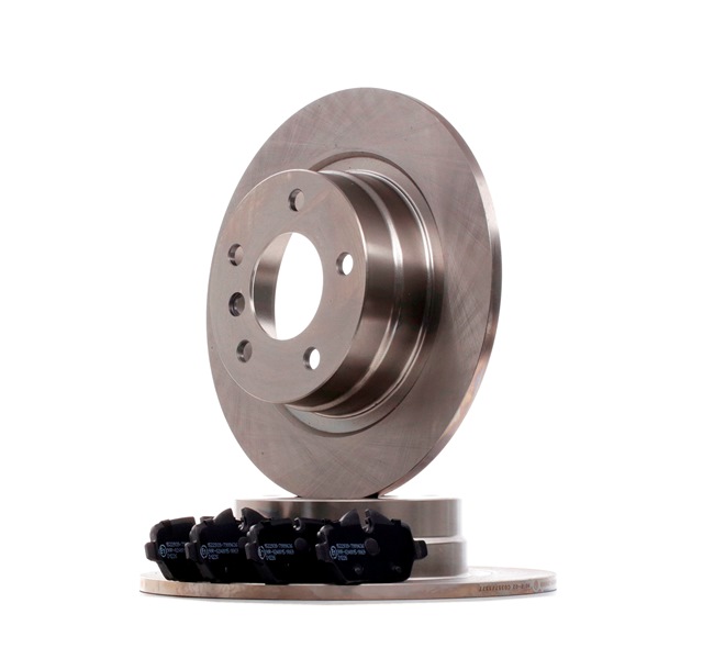 RIDEX 3405B1439 Комплект тормозных дисков и колодок BMW 3 (E90) 318d 2.0 Дизель 143 л.с. 2011